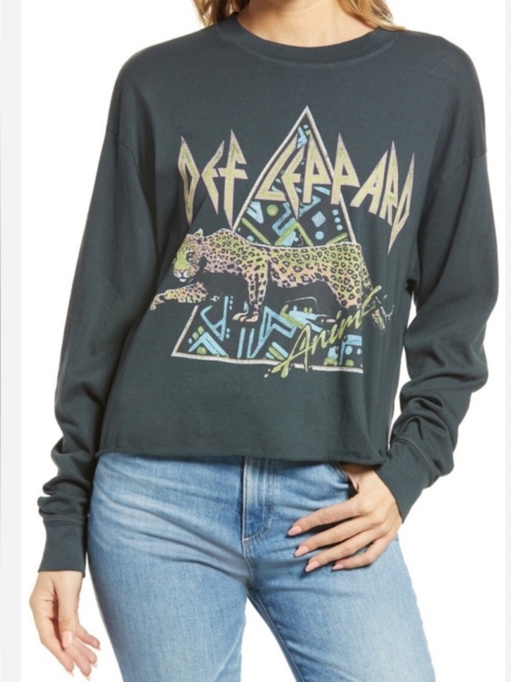 Daydreamer Def Leppard Long Sleeve Graphic Tee